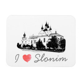 I Kärlek Slonim Belarus Architecture Magnet