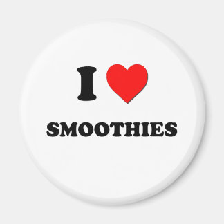 I Kärlek Smoothies (livsmedel) Magnet