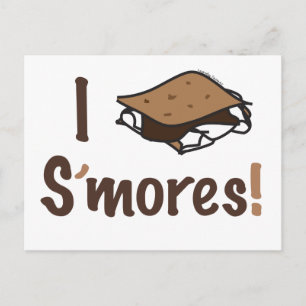 I Kärlek S'mores Vykort