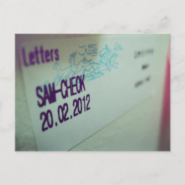 I Kärlek Snailmail - Brev från Korea Vykort