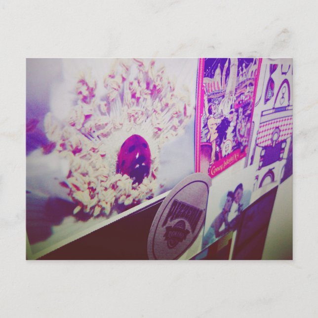 I Kärlek Snailmail - ett underland för minnesmärke Vykort (Framsida)