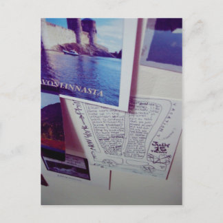 I Kärlek Snailmail - Hälsning från världen Vykort