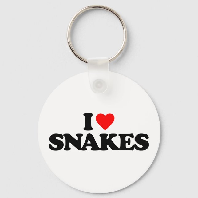 I KÄRLEK SNAKES NYCKELRING (Framsida)