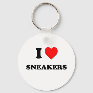 I kärlek Sneakers Nyckelring