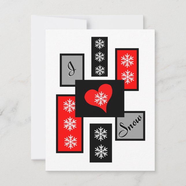 I KÄRLEK SNÖ (Framsida)