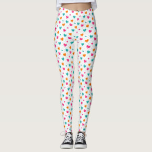 I kärlek snö jul leggings