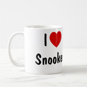 I Kärlek Snooker Kaffemugg