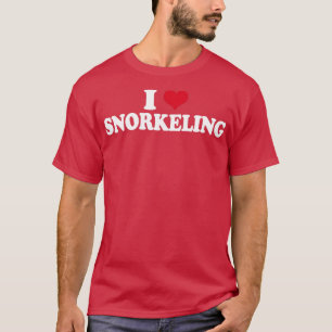 I Kärlek Snorkeling T Shirt