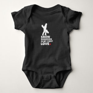 I kärlek snowboarding Snyggt snowboarding T Shirt
