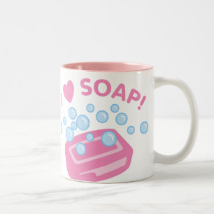 I Kärlek Soap Två-Tonad Mugg