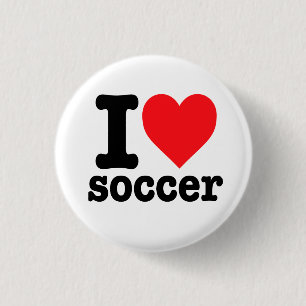 "I kärlek-soccer" Knapp