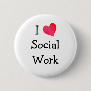 I KÄRLEK SOCIAL KNAPP