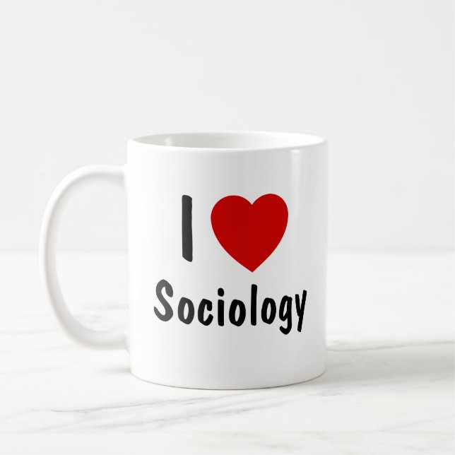 I Kärlek sociologi Kaffemugg (Vänster)