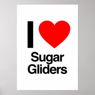 i kärlek sockerglidare poster