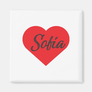 I Kärlek Sofia - Bulgarien Magnet