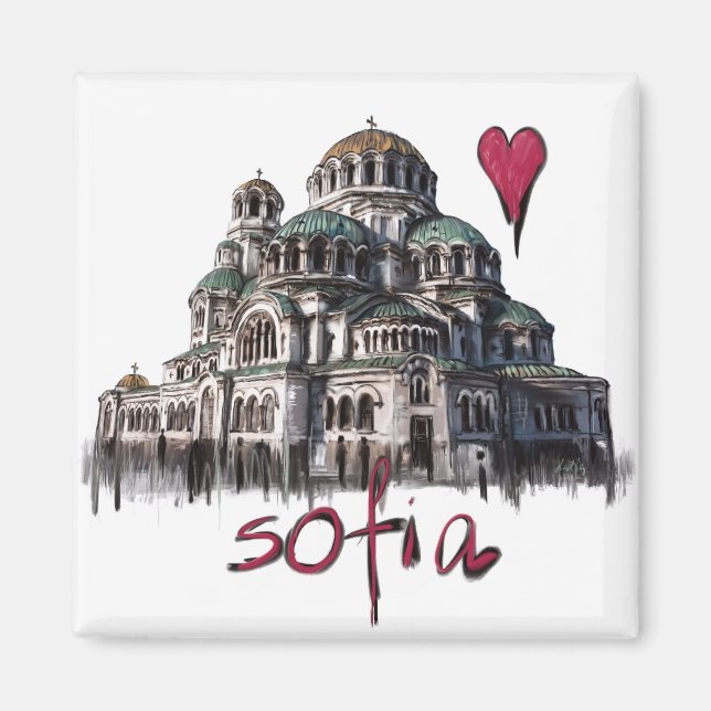 I kärlek Sofia Magnet (Framsidan)