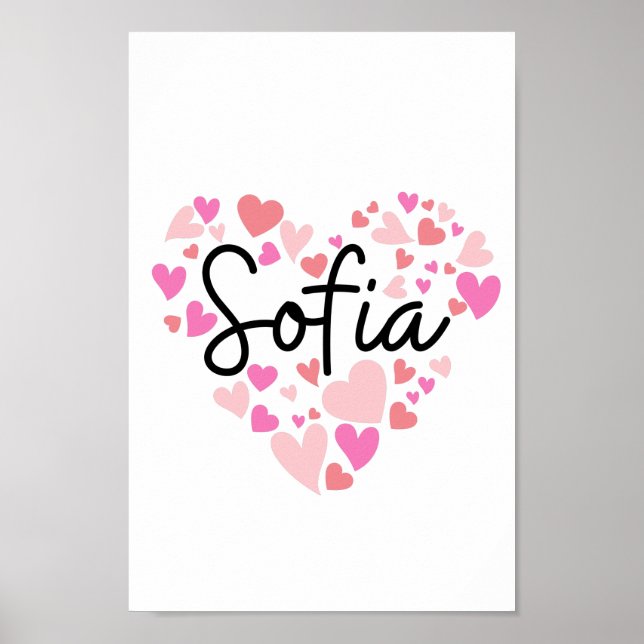 I kärlek Sofia Poster (Framsidan)
