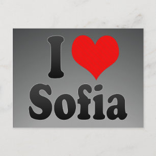 I kärlek Sofia Vykort