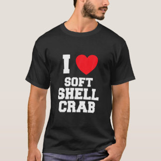 I Kärlek Soft Snäcka Crab T Shirt