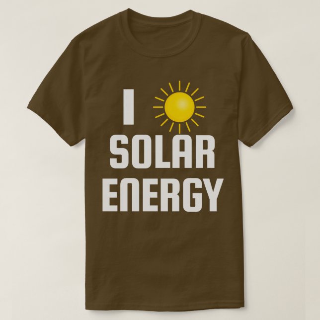 I Kärlek solenergi 2 T Shirt (Design framsida)