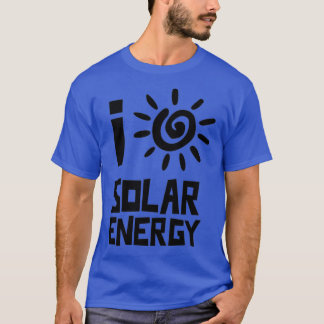I kärlek solenergi t shirt