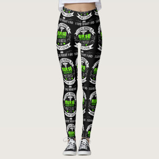 I Kärlek som är sjuksköterska (CRNA) Leggings