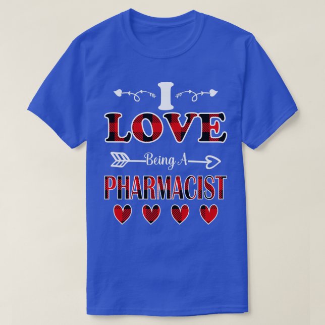 I Kärlek som farmaceut valentines day 1 T Shirt (Design framsida)
