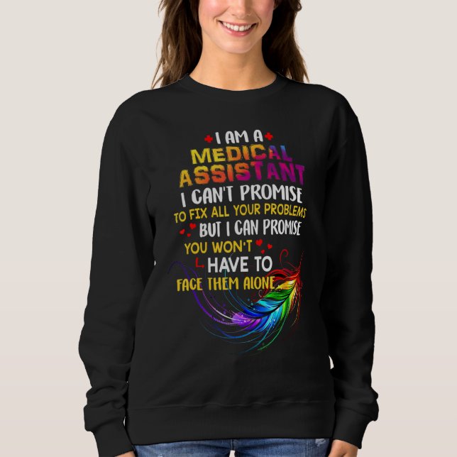 I Kärlek som medicinsk assistent T Shirt (Framsida)