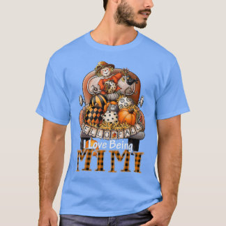 I Kärlek som Mimi Farmer Play Lastbil Pumpkins Aut T Shirt