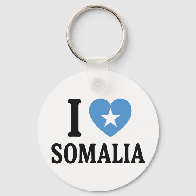 I kärlek Somalia Nyckelring (Framsida)