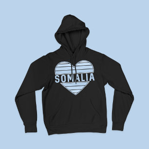 I Kärlek Somalia, Somaliskt hjärta Hoodie