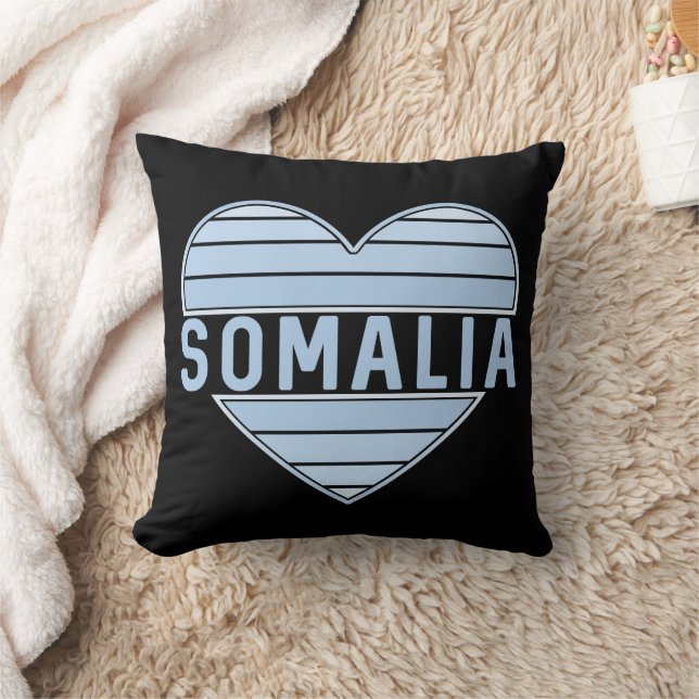 I Kärlek Somalia, Somaliskt hjärta Kudde (Filt)