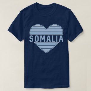 I Kärlek Somalia, Somaliskt hjärta T Shirt