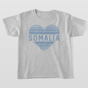 I Kärlek Somalia, Somaliskt hjärta T Shirt