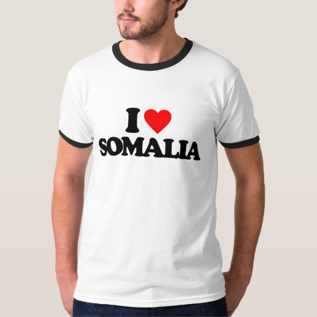 I KÄRLEK SOMALIA T-SHIRT (Framsida)