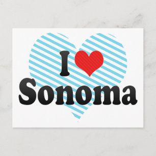 I Kärlek Sonoma Vykort