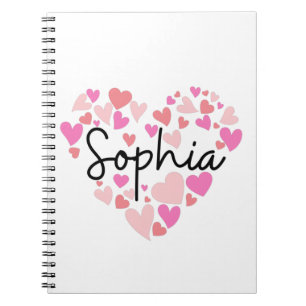 I kärlek Sophia Anteckningsbok