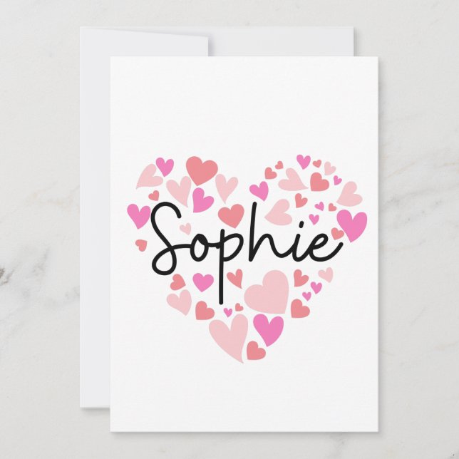 I kärlek Sophie Tack Kort (Framsida)
