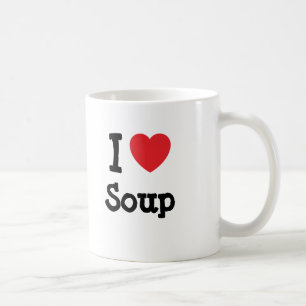I kärlek Soppa hjärta T-Shirt Kaffemugg