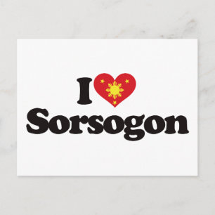 I Kärlek Sorsogon Vykort