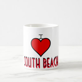 ~I Kärlek South Beach~ MUGG, ANPASSAT IT! Kaffemugg