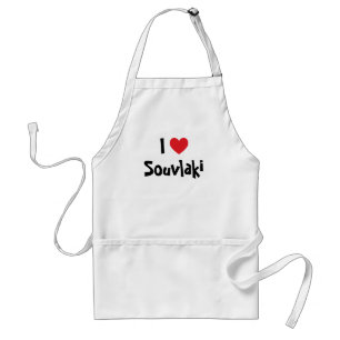 I Kärlek Souvlaki Förkläde