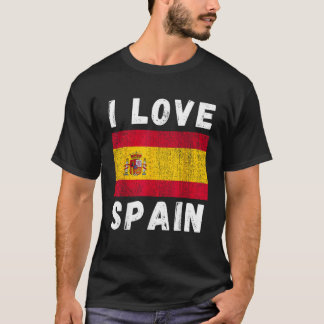 I Kärlek Spanien, Spanien, Spanien, familjeresa So T Shirt
