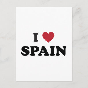 I Kärlek Spanien Vykort