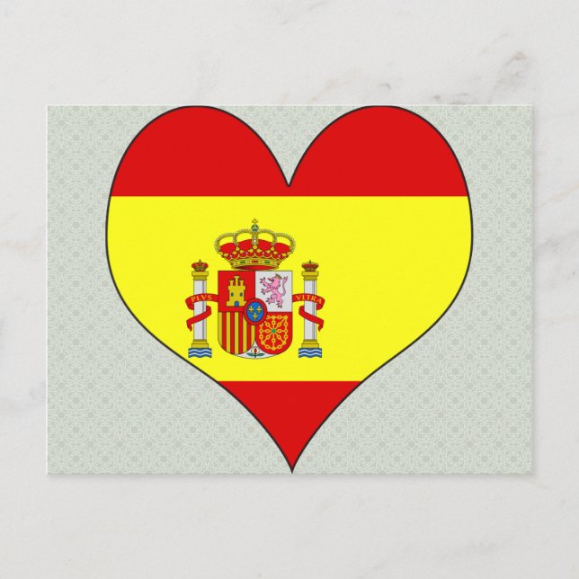 I Kärlek Spanien Vykort (Framsida)
