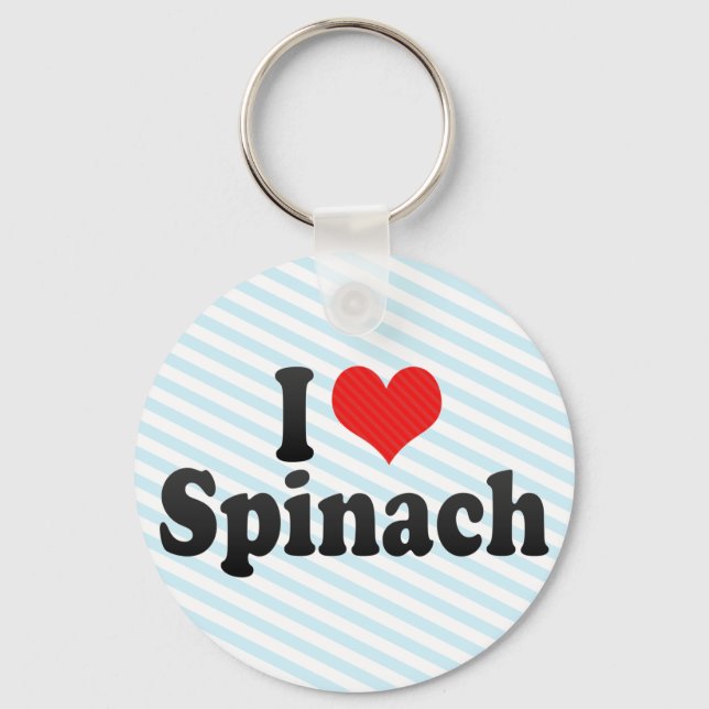 I Kärlek Spinach Nyckelring (Framsida)