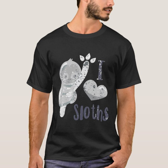 I Kärlek Splatter 1 T Shirt (Framsida)