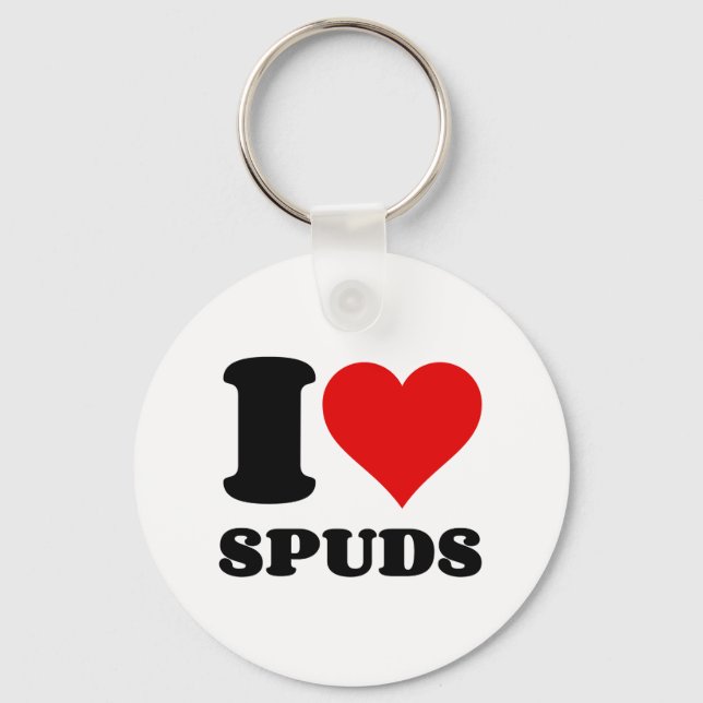 I KÄRLEK SPUDS NYCKELRING (Framsida)