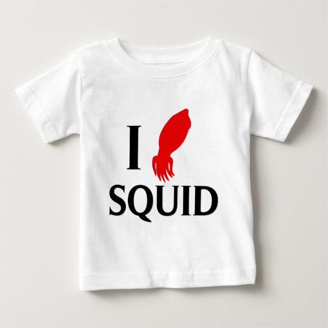 I Kärlek Squid T-shirt (Framsida)