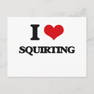 I kärlek Squirting Vykort